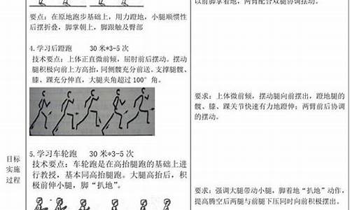 大学田径体育课教案_大学田径体育课教案设计